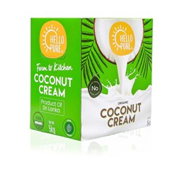 HELLO PURE ORGANIC COCONUT CREAM 24% FAT (5KG)