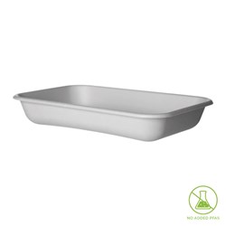 DETPAK VANGUARD SUGARCANE RECTANGLE CONTAINER 24OZ (8 X 50&#39;S)