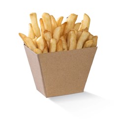 LOCKEY KRAFT CHIP CUP 11X9X7CM 50’S