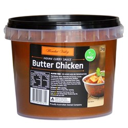 WOMBAT BUTTER CHICKEN SAUCE GLUTEN FREE (2KG)