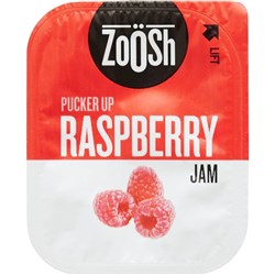 ZOOSH PORTION CONTROL RASPBERRY JAM (50 PORTIONS)