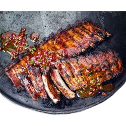 RIBS &amp; ROAST SOUS VIDE USA STYLE PORK RIBS APPROX 3KG {PRICE PER KG}