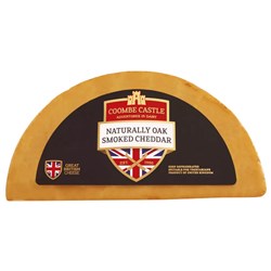 COOMBE CASTLE OAK SMOKED CHEDDAR (1KG)
