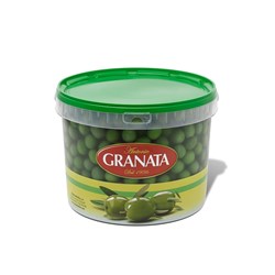 GRANATA PITTED GREEN SICILIAN OLIVES (3KG)