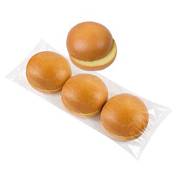 THE FLOUR SHOP AMERICANA BRIOCHE VEGAN BUN SLICED (45 X 80G)