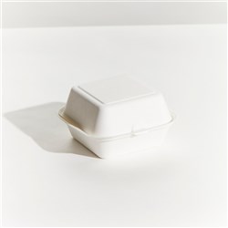 PINNACLE SUGARCANE BURGER BOX WHITE (8 X 50'S)