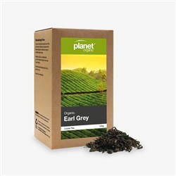 PLANET ORGANIC EARL GREY LOOSE LEAF TEA (125G)