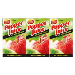 GOLDEN CIRCLE APPLE JUICE POPPER (24 X 250ML)