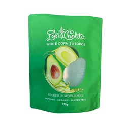 DONA CHOLITA AVOCADO OIL WHITE TOTOPOS CORN CHIP (12 X 170G)