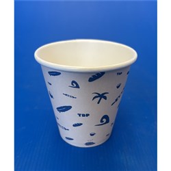 THE BAKERS PANTRY CUSTOM PRINTED COFFEE CUP 6OZ SINGLE WALL 50S (20)