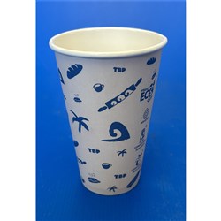 THE BAKERS PANTRY CUSTOM PRINTED COFFEE CUP 12OZ SINGLE WALL 50S (20)