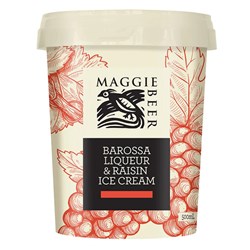 MAGGIE BEER LIQUEUR &amp; RAISIN ICE CREAM (6 X 500ML)