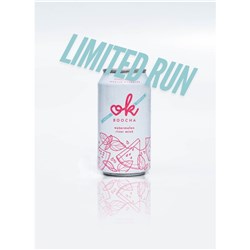 OK BOOCHA WATERMELON &amp; RIVER MINT KOMBUCHA (16 X 375ML)