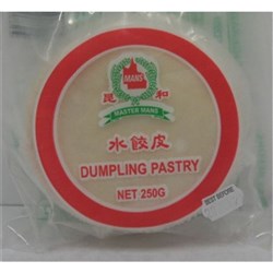 QLD MASTER MANS FROZEN DUMPLING PASTRY (250G)