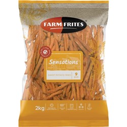 FARM FRITES SWEET POTATO FRIES 9MM 2KG (5)