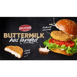 INGHAMS BUTTERMILK CHICKEN BURGER (1.2KG)