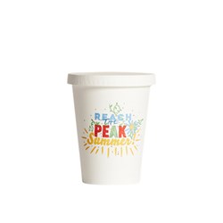 PINNACLE TRULY ECO PAPER LIDS FOR COLD CUPS 12/16/22OZ 50’S