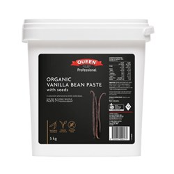 QUEEN NATURAL ORGANIC VANILLA BEAN PASTE (10KG)