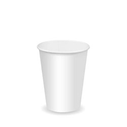 BIOPAK WHITE COLD PAPER CUPS 90MM 390ML/12OZ 50&#39;S (20)