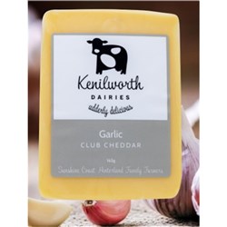 KENILWORTH GARLIC CLUB CHEDDAR 165G (8)