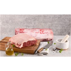 BEEF CITY BLACK STRIPLOIN 100 DAY GRAIN FED MB1 RW/KG