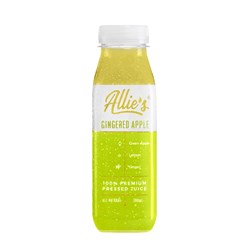 ALLIE&#39;S GINGERED APPLE 100% PREMIUM PRESSED JUICE (8 X 300ML)