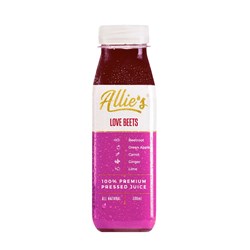 ALLIE&#39;S LOVE BEETS 100% PREMIUM PRESSED JUICE (8 X 300ML)