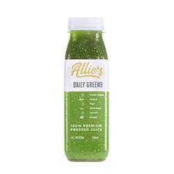 ALLIE&#39;S DAILY GREENS 100% PREMIUM PRESSED JUICE (8 X 300ML)