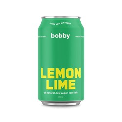 BOBBY'S PREBIOTIC LEMON LIME DRINK (16 X 330ML)