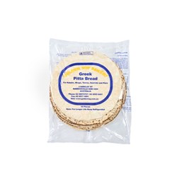 GOLDEN TOP BAKERY PITTA BREAD LARGE 12" 28CM 12'S (10)