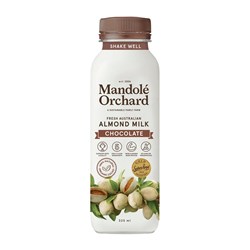 MANDOLE FRESH CHOCOLATE ALMOND MILK (8 X 325ML)