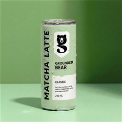 GROUNDED BEAR - CLASSIC MATCHA LATTE (12 X 240ML) CTN