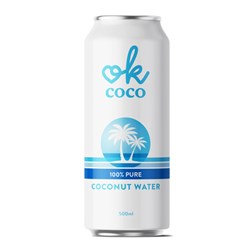 OK COCO 100% PURE COCONUT WATER (12 X 500ML)